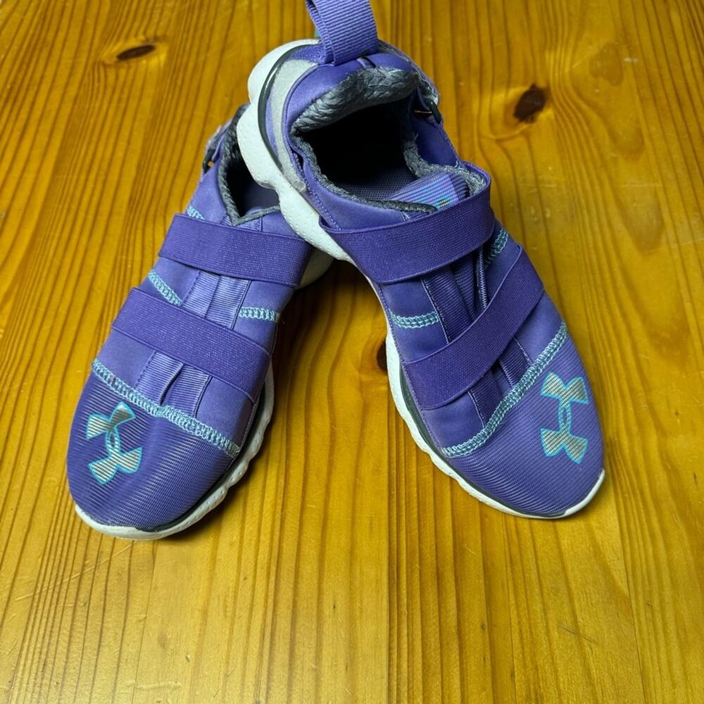 UA Under Armour Purple Slip On Sneakers Women's Size 7 Running Walking Shoes